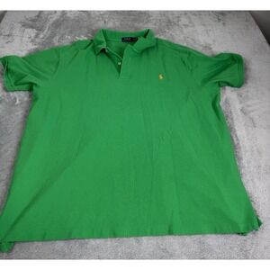 Polo Ralph Lauren Short Sleeve Polo Shirt Men's Size 3XB Green